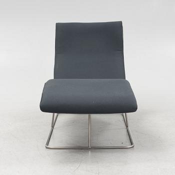 Claesson Koivisto Rune, a 'Leaf' recliner, prototype, Living Divani, Italy.