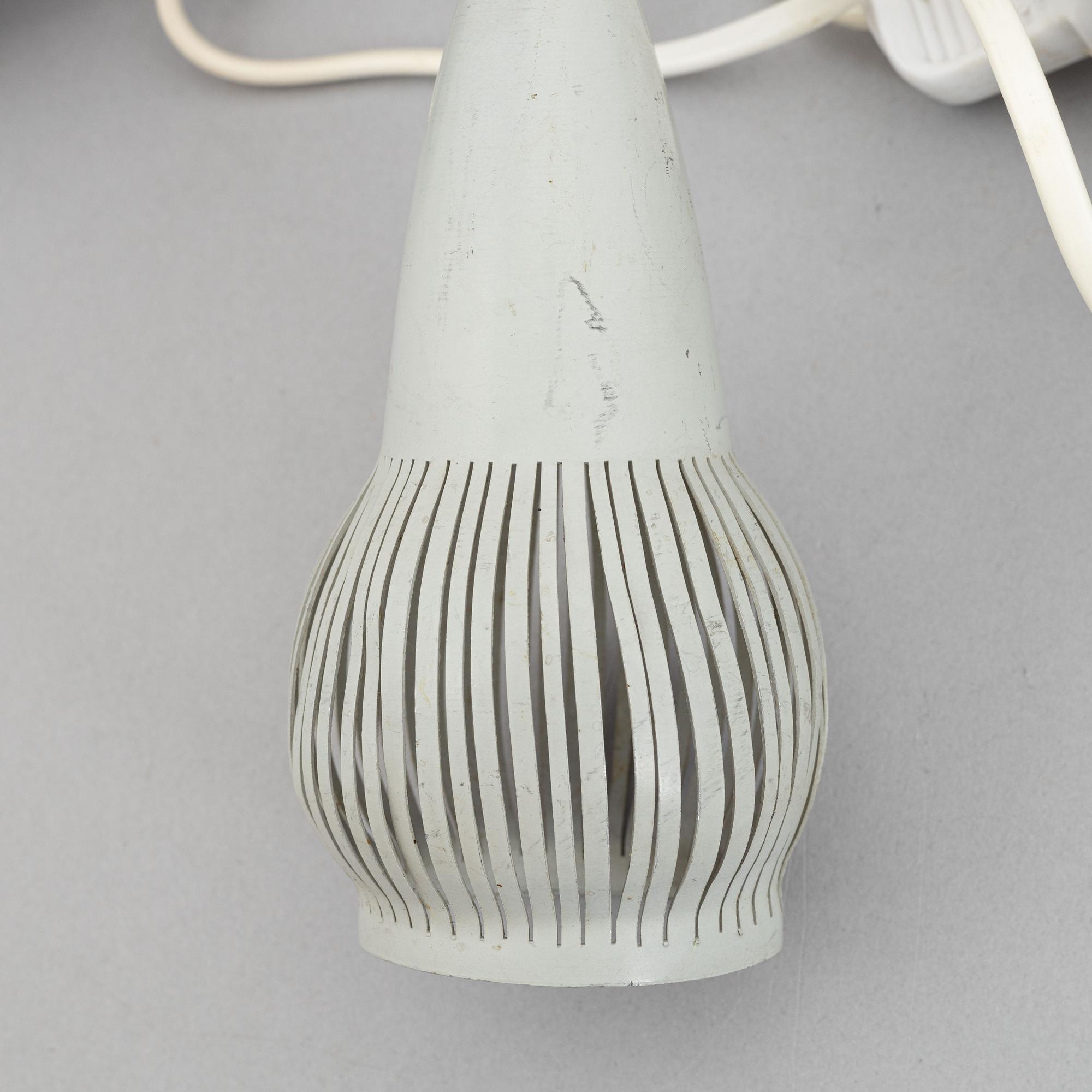 A pair of wall lamps, 1950's.