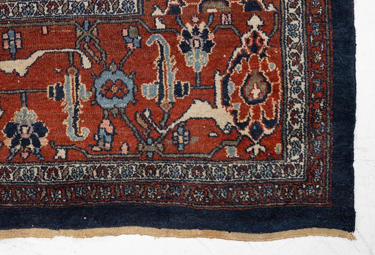 An antique carpet, probably Bidjar, West Persia, c. 447 x 340 cm.