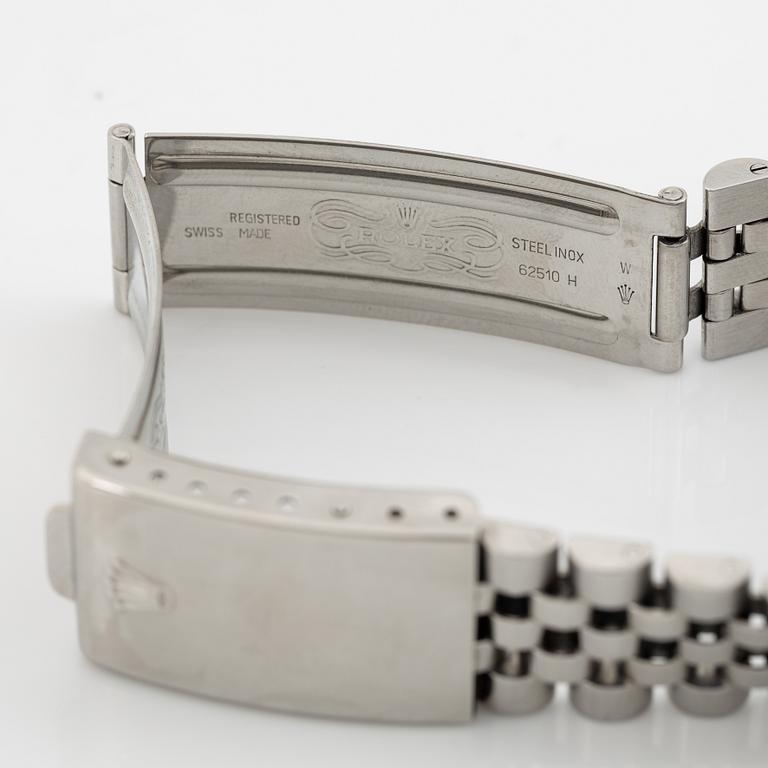 Rolex, Oyster Perpetual, Datejust, Chronometer, armbandsur, 36 mm,