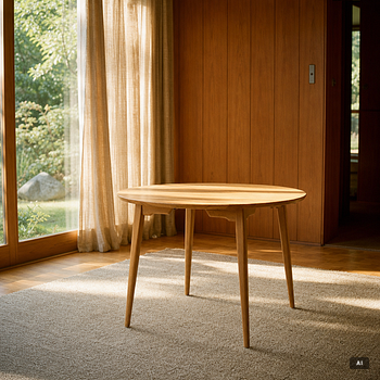 Dining table, "Timeless", Haslev, Denmark 2019.