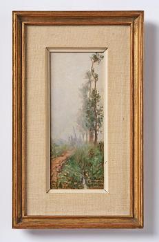 Nils Kreuger, Landscape view with road.