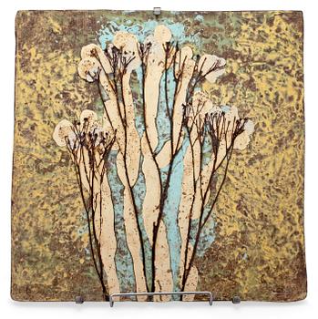 Francesca Mascitti-Lindh, A SET OF THREE CERAMIC WALL RELIEFS.