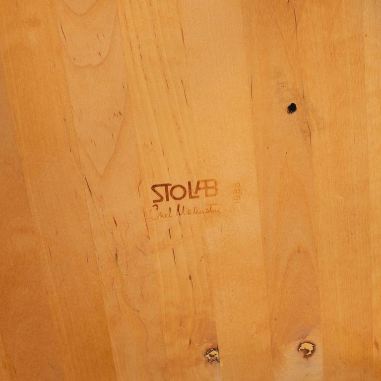 Carl Malmsten, stolar, 4 st, "Lilla Åland", Stolab, 1988.