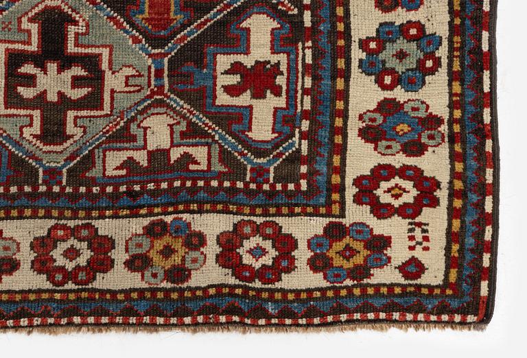 An antique Karabagh rug, south Caucasus, c. 210 x 118 cm.