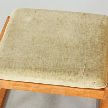 A stool by BØRGE MOGENSEN, Fredericia Stolefabrik, model 2248, ca 1960s.