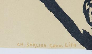 Le Corbusier (Charles-Édouard Jeanneret), efter, "Femme à la main levée".