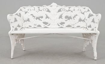 TRÄDGÅRDSSOFFA, aluminium, Byarum, 1900-tal.