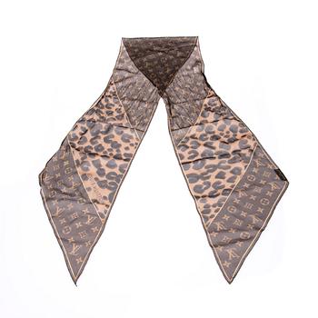 SCARF, "Leopard and Monogram Scarf", Louis Vuitton.