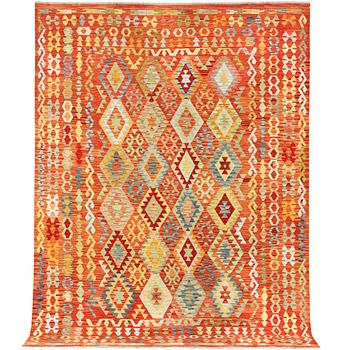 A Kilim carpet, c. 343 x 247 cm.