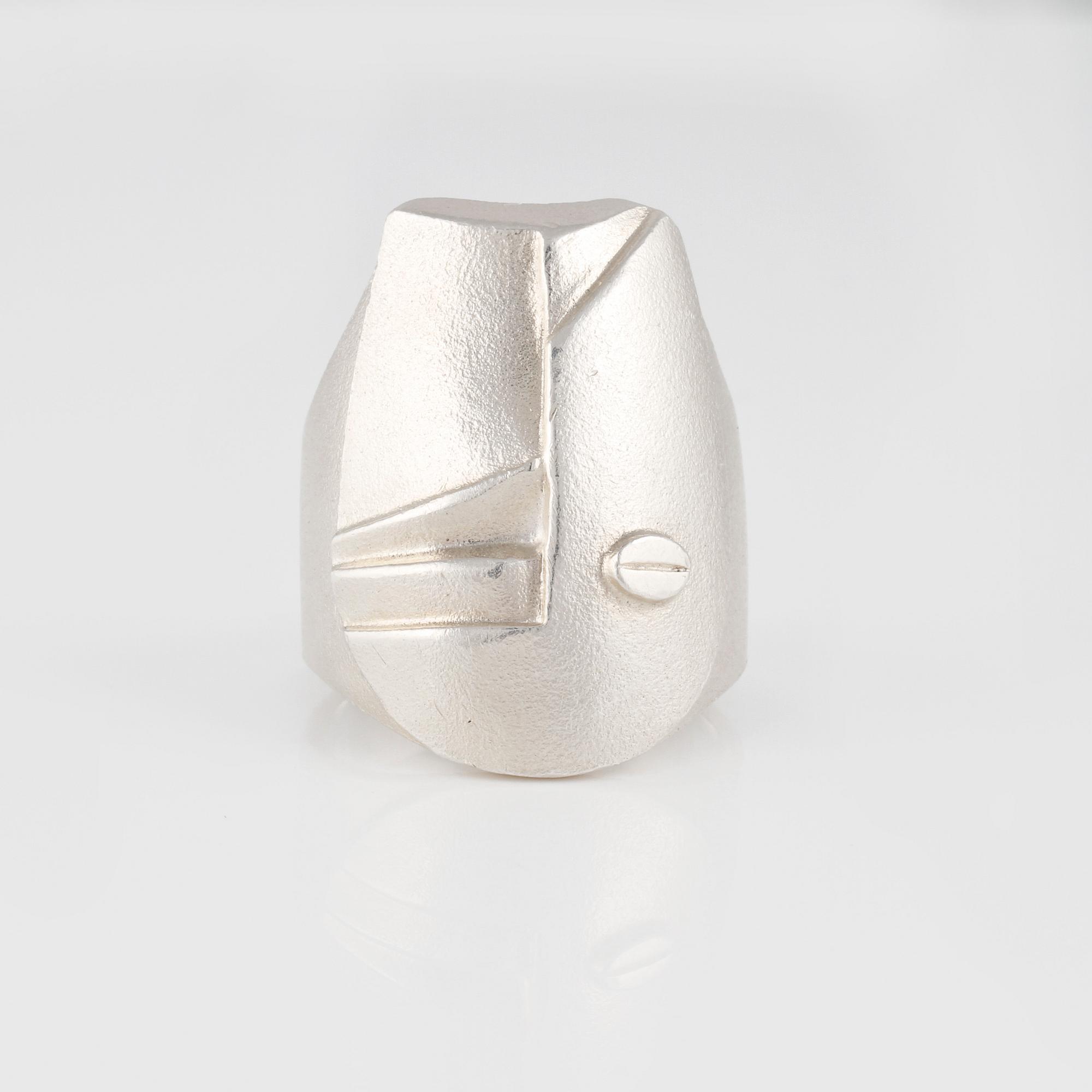RING, sterlingsilver, Björn Weckström, Lapponia, 2003. Vikt 16,1 gram.