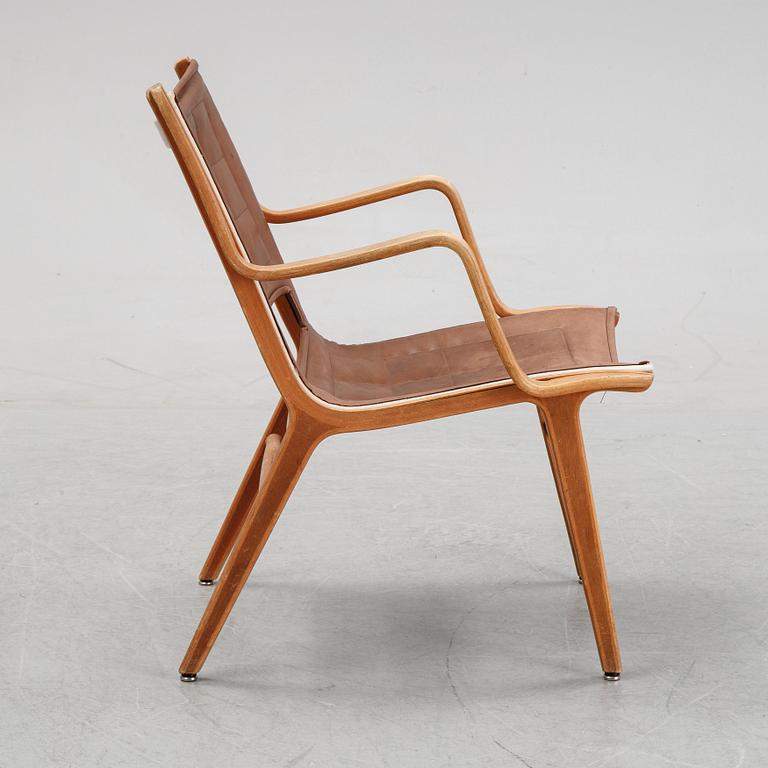 Peter Hvidt & Orla Mølgaard Nielsen, karmstol model "AX-6060" för Fritz Hansen, Danmark 1960-tal.