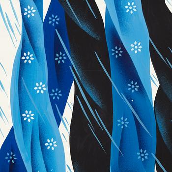 A set of three Chinese s.k. 'farmers paintings', Huxian,  second half of 20th Century.