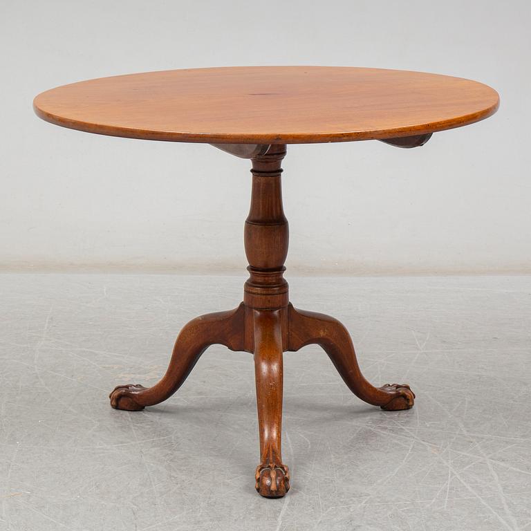 A 19th century mahogany table.