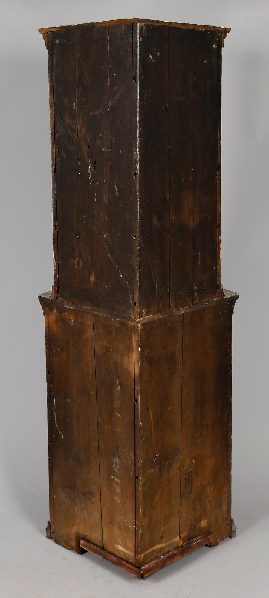 HÖRNSKÅP, allmoge, 1700-/1800-tal.