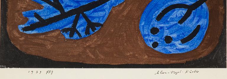 PAUL KLEE, after, pochoir, published by Galerie Berggruen.