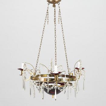 Takampel / ljuskrona, 1900-talets senare hälft.