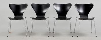 STOLAR, 4 st. "Sjuan", Arne Jacobsen.