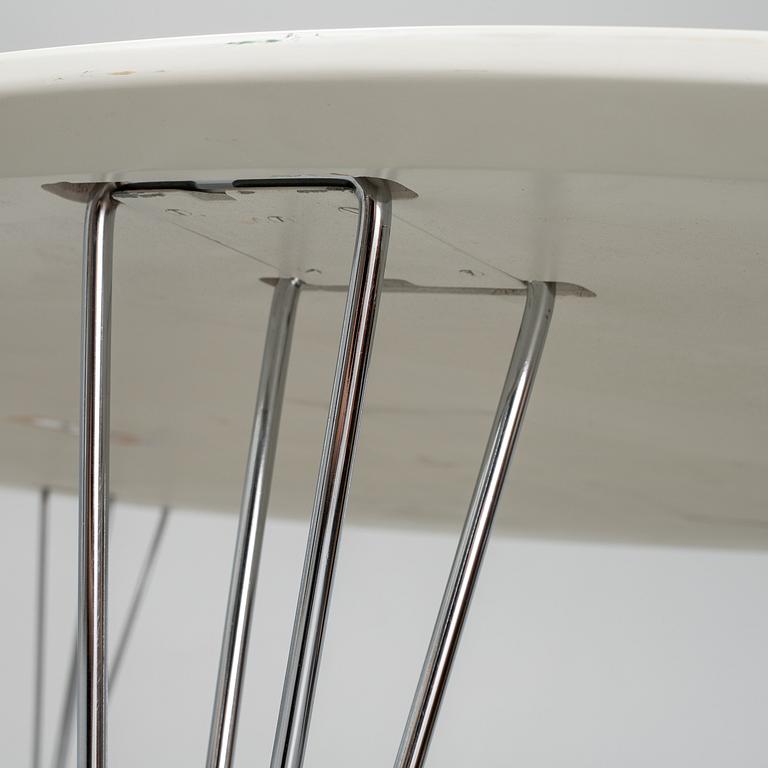 A 'Superellips' table by Piet Hein & Bruno Mathsson by Mathsson International, Värnamo.