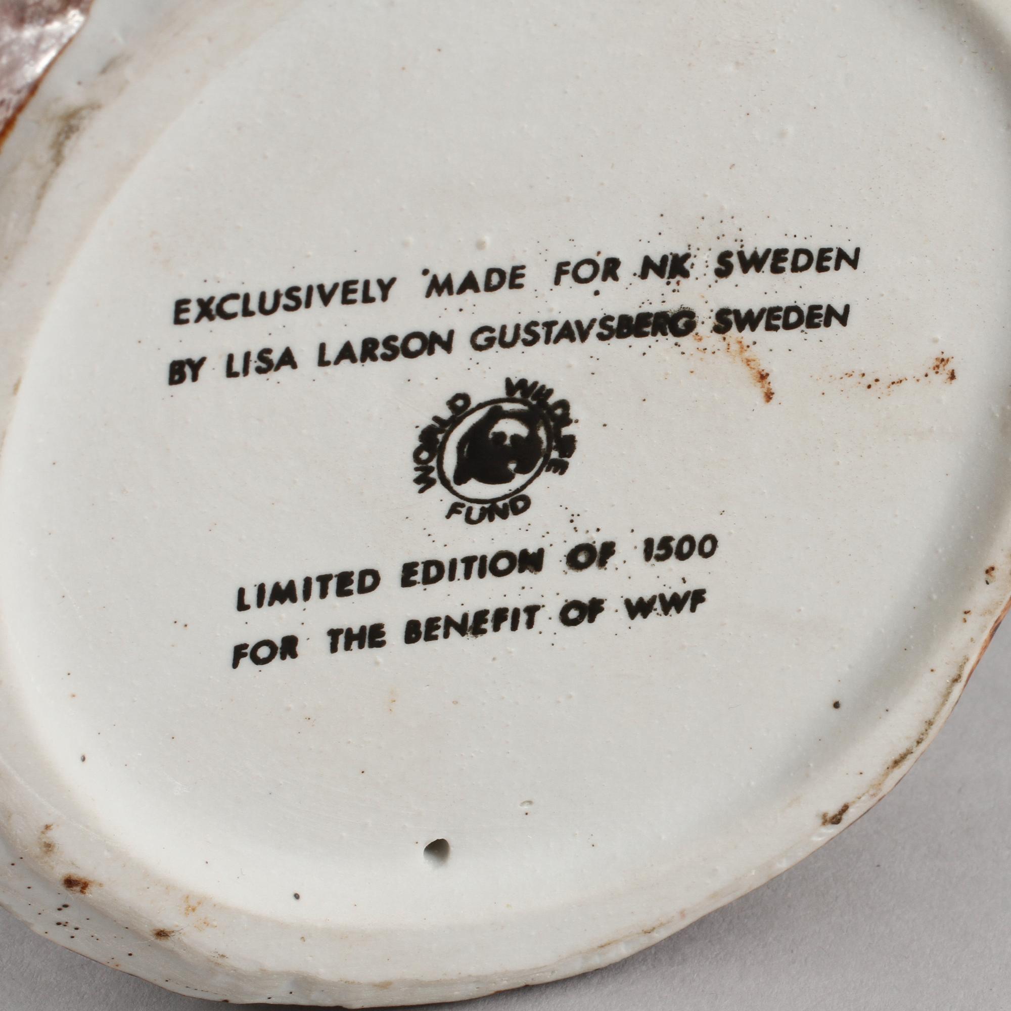 FIGURIN, stengods, Lisa Larson, Gustavsberg, 1900-talets andra hälft.