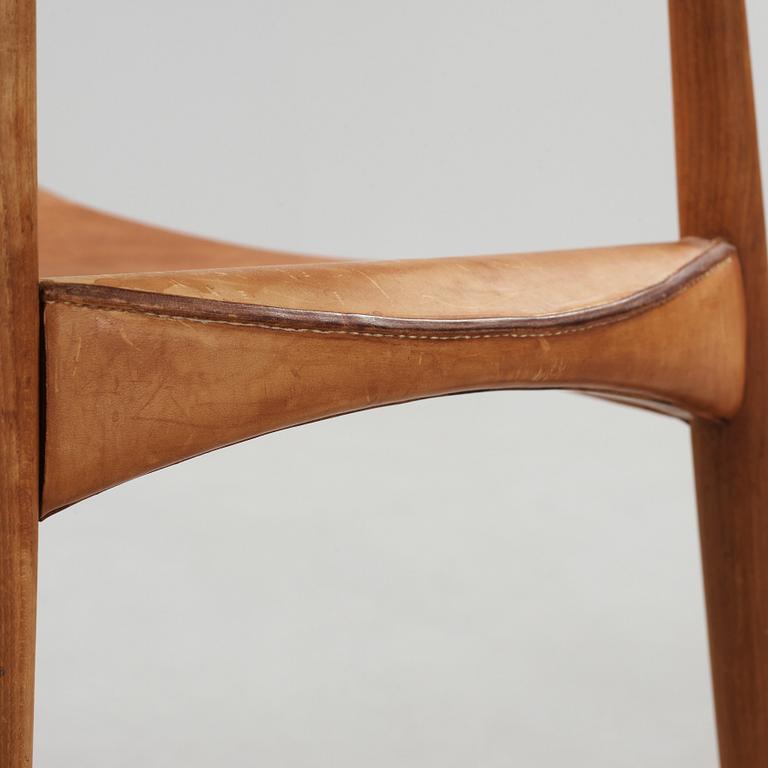 An Aksel Bender Madsen & Ejner Larsen 'Metropolitan Chair' by Willy Beck, Denmark 1950-60's.