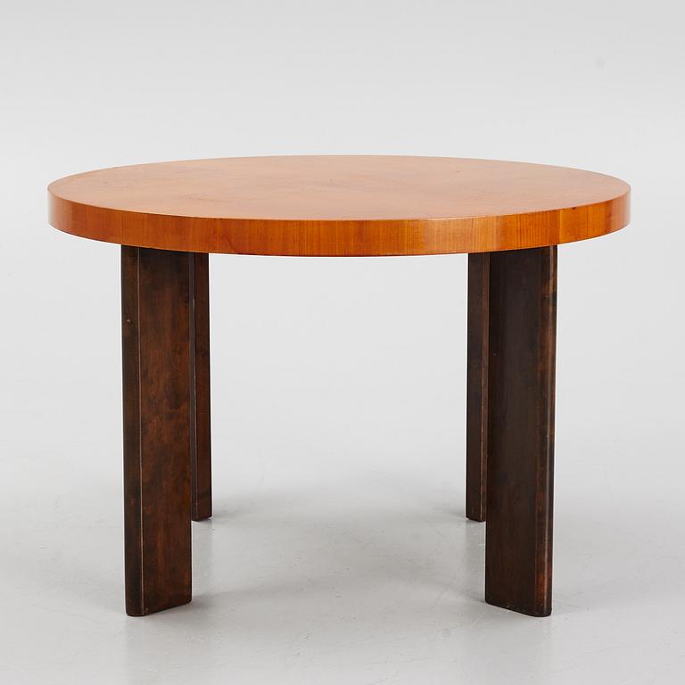 Coffee table, functionalist style, 1930s.
