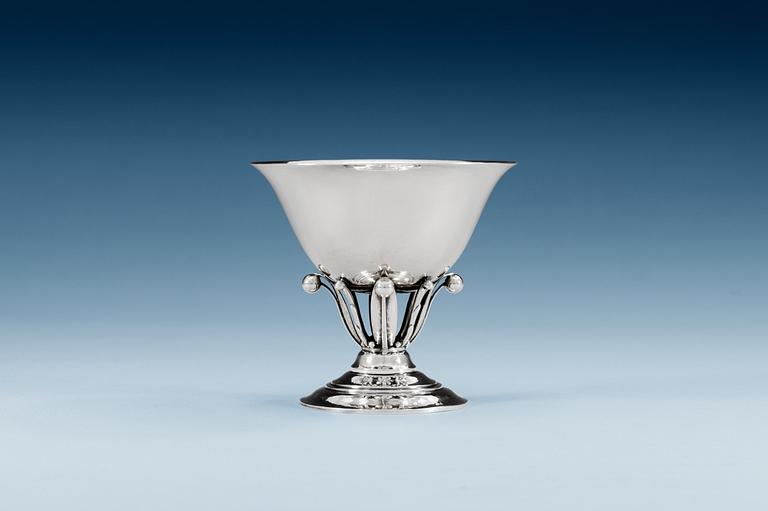 A Johan Rohde sterling bowl by Georg Jensen Copenhagen 1925-32.