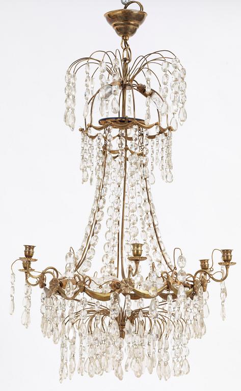 LJUSKRONA, Gustaviansk stil, 1900-tal. H 90.