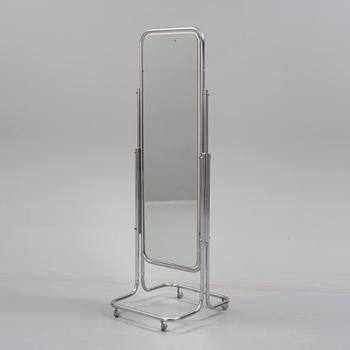 A second half of the 20th century floorstanding mirror.