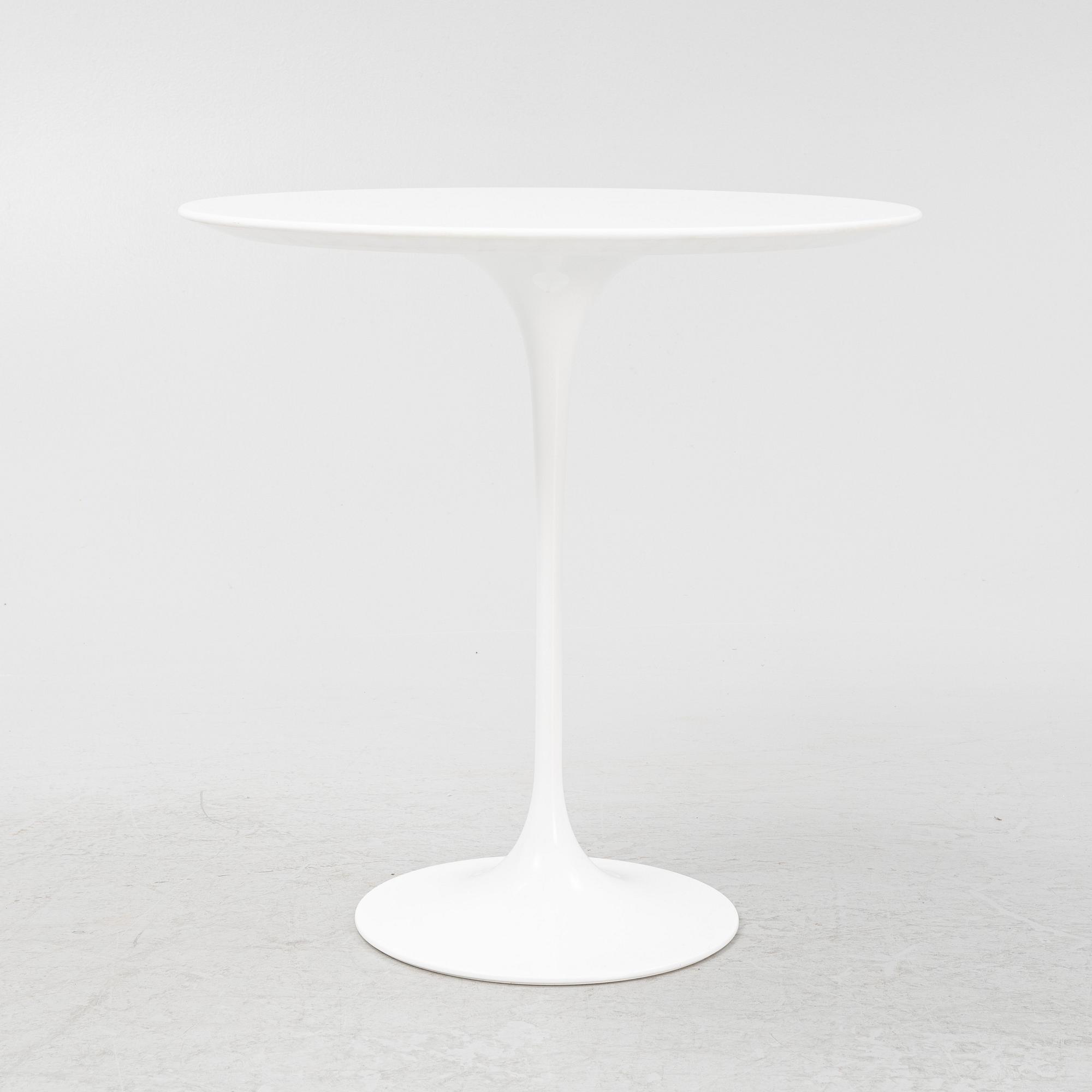 Eero Saarinen, A 'Tulip' side table from Knoll.