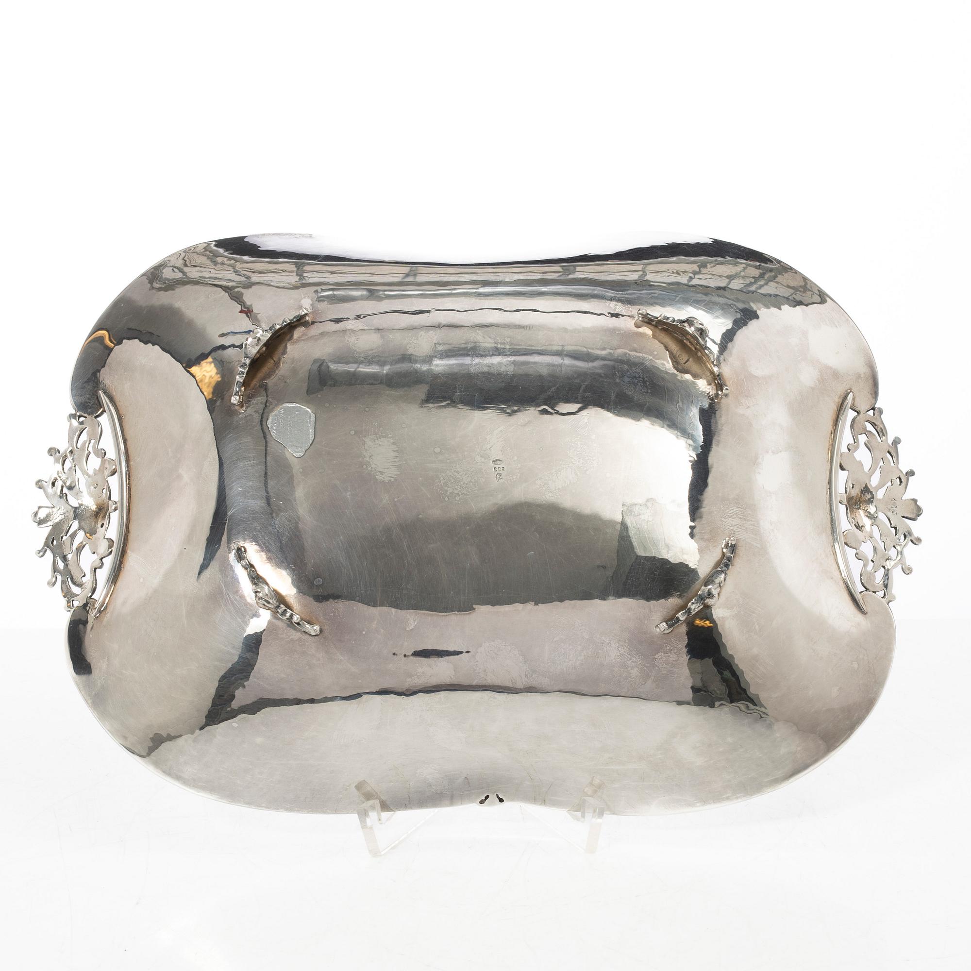 Korgfat, silver, Italien 1934-1944.