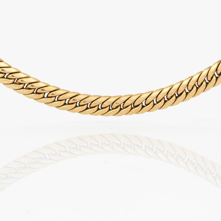 ARMBAND, 18K guld, 1900-tal. Vikt ca 11g.