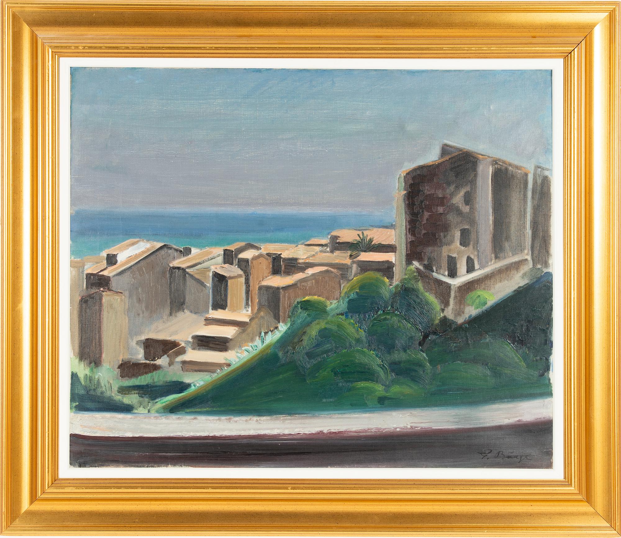 Gideon Börje, Sydländsk by vid havet.