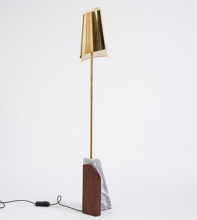 Erik Bratsberg, a "Lorian", floor lamp, first edition, executed in his workshop, Stockholm, 2021.