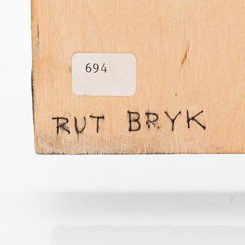 Rut Bryk, a 1980's 'Window' relief signed Rut Bryk.