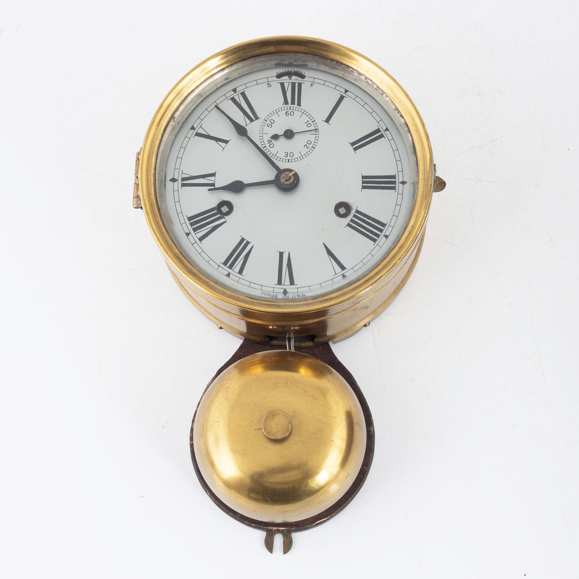 Ship's clock, 20th century.