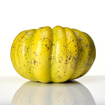 Hans Hedberg, a faience sculpture of a pumpkin, Biot, France.