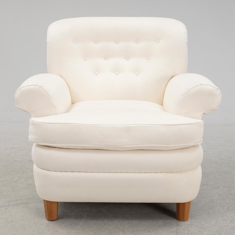 Josef Frank, a model '568' armchair, Firma Svenskt Tenn.