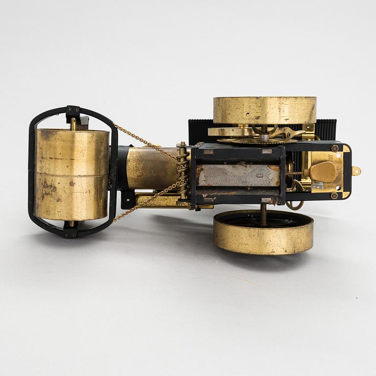 Steam engine, latter half of the 20th century, marked Western Germany.