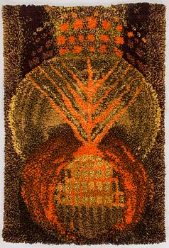 Terttu Tomero, rya, modell för Neovius. Ca 160 x 110 cm.