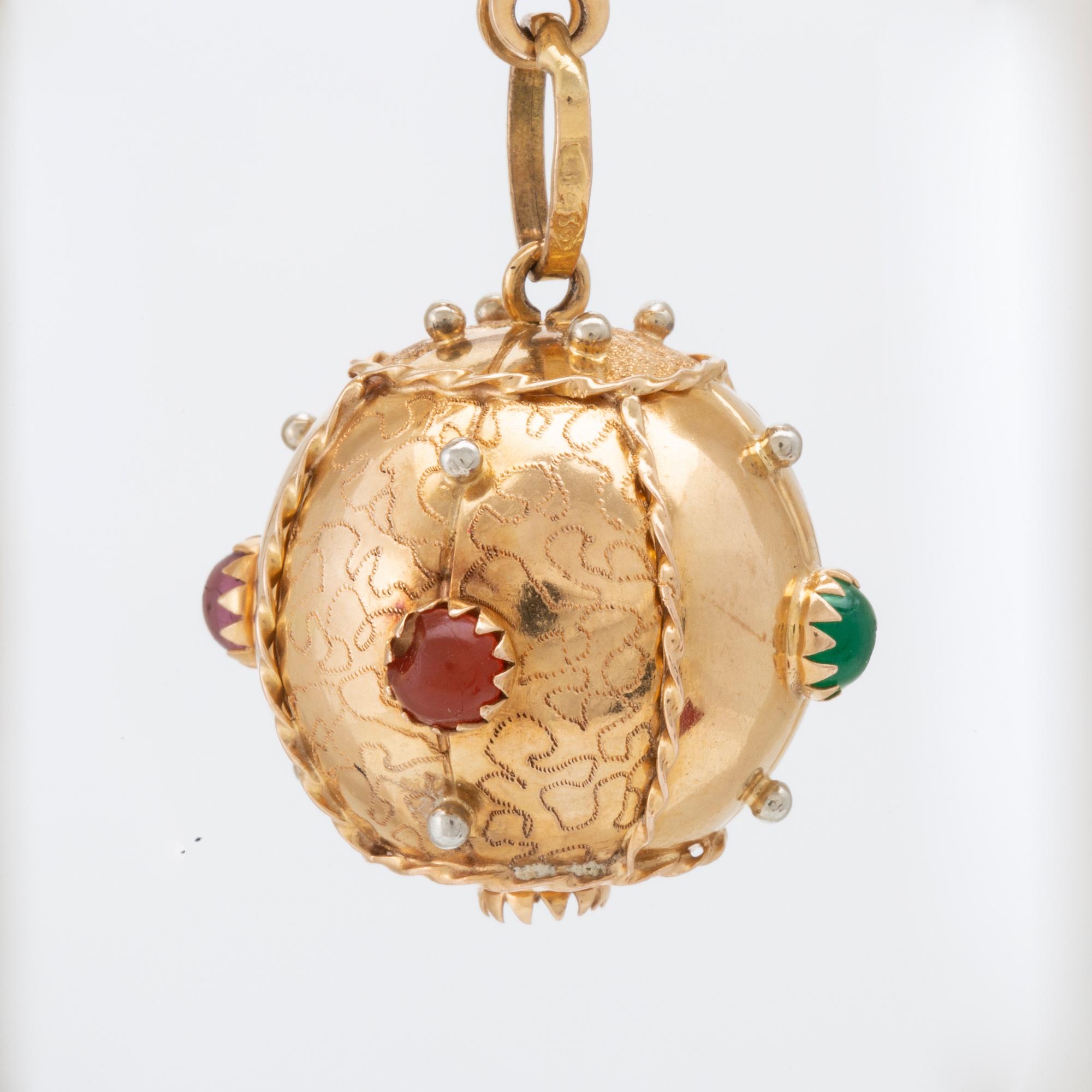 An 18K gold bracelet from Verona Italy.