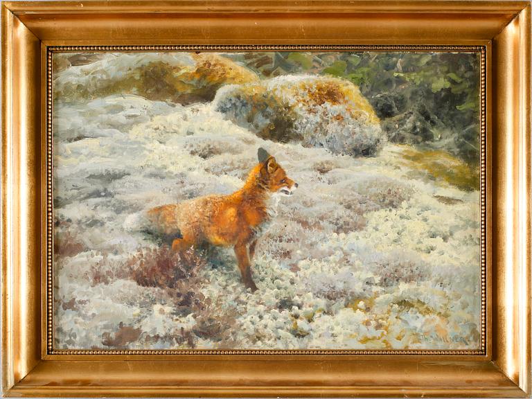 THURE WALLNER, olja på duk, signerad.