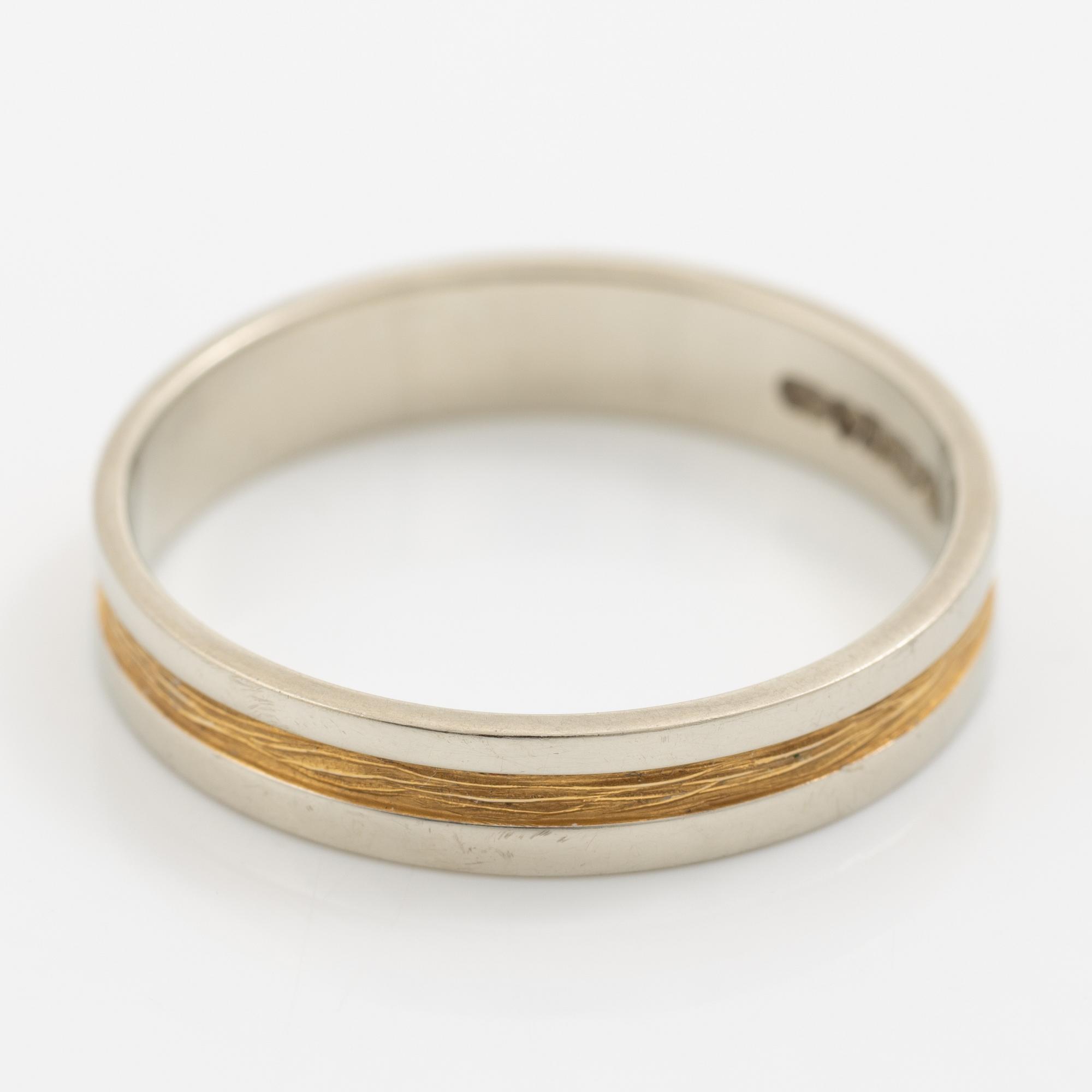 Lapponia, ring 18K gold, Finland 1976.