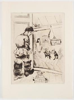 MARC CHAGALL, 71 st etsningar ur upplagan om 285 exemplar på Arches/MBM/J. Perrigot-papper, 1923-1948.