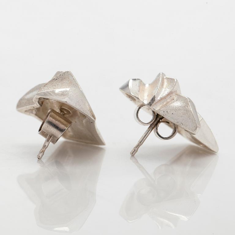 Björn Weckström, korvakorut, "Nastassia", hopea, Lapponia.