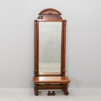 Mirror with console table Neo-Renaissance circa 1900.