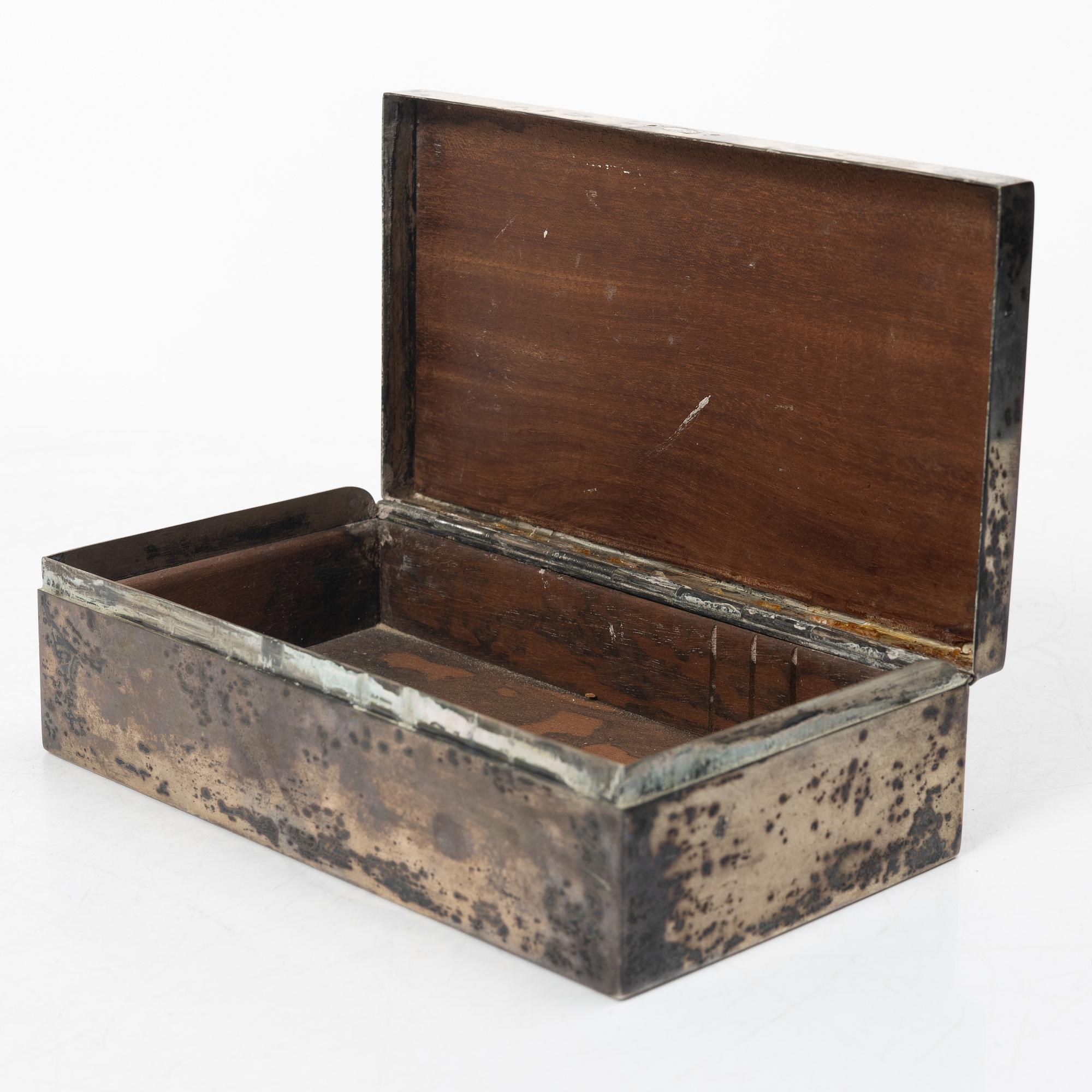 Askar, 3 st, silver, bl.a. C.g.Hallberg, 1919.