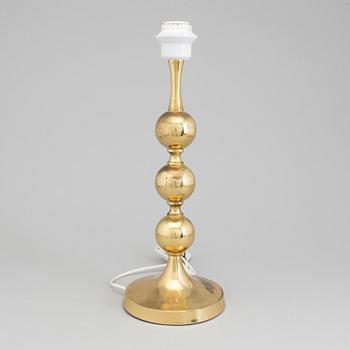 1960s brass table light.