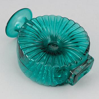 Helena Tynell, a 'Solflaskan' glass vase, Riihimäen Lasi Oy, Finland. In production 1964-1974.