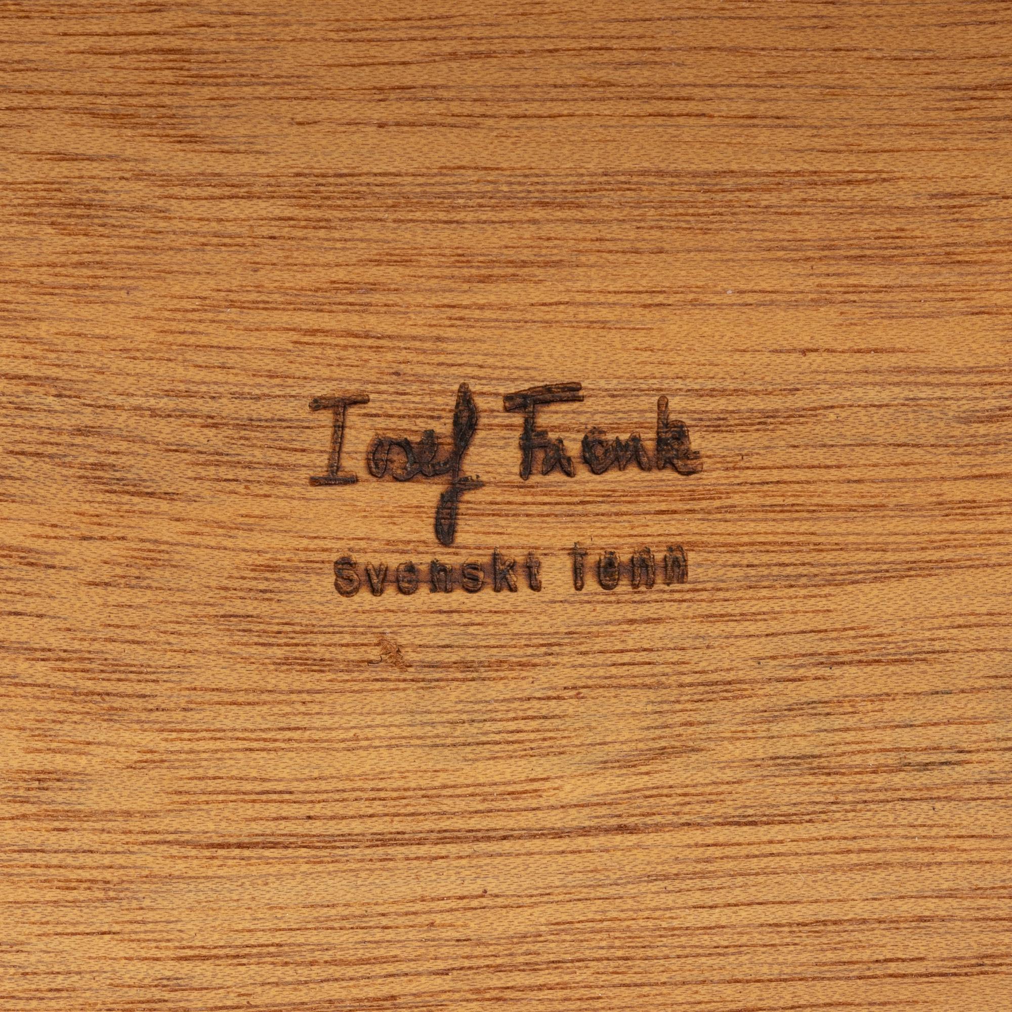 Josef Frank, drop-leaf table, model 1333, Firma Svenskt Tenn.